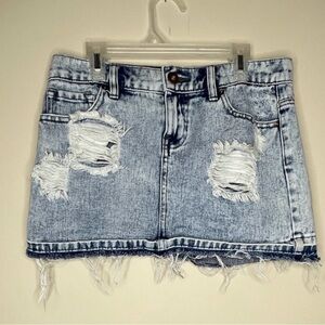 Bullhead Blue Mini Skirt Casual size 25